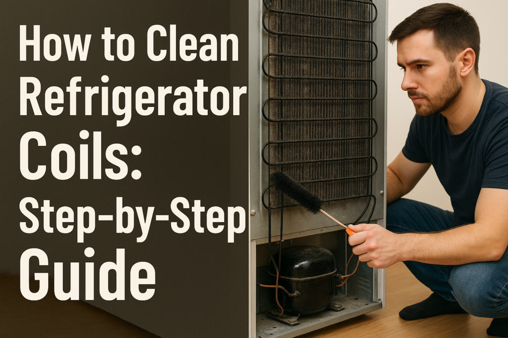 Guide to clean Refrigerator Coils
