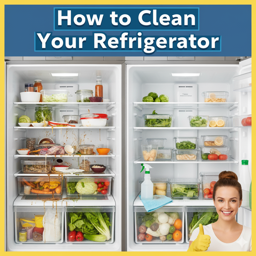 How to Clean Your Refrigerator