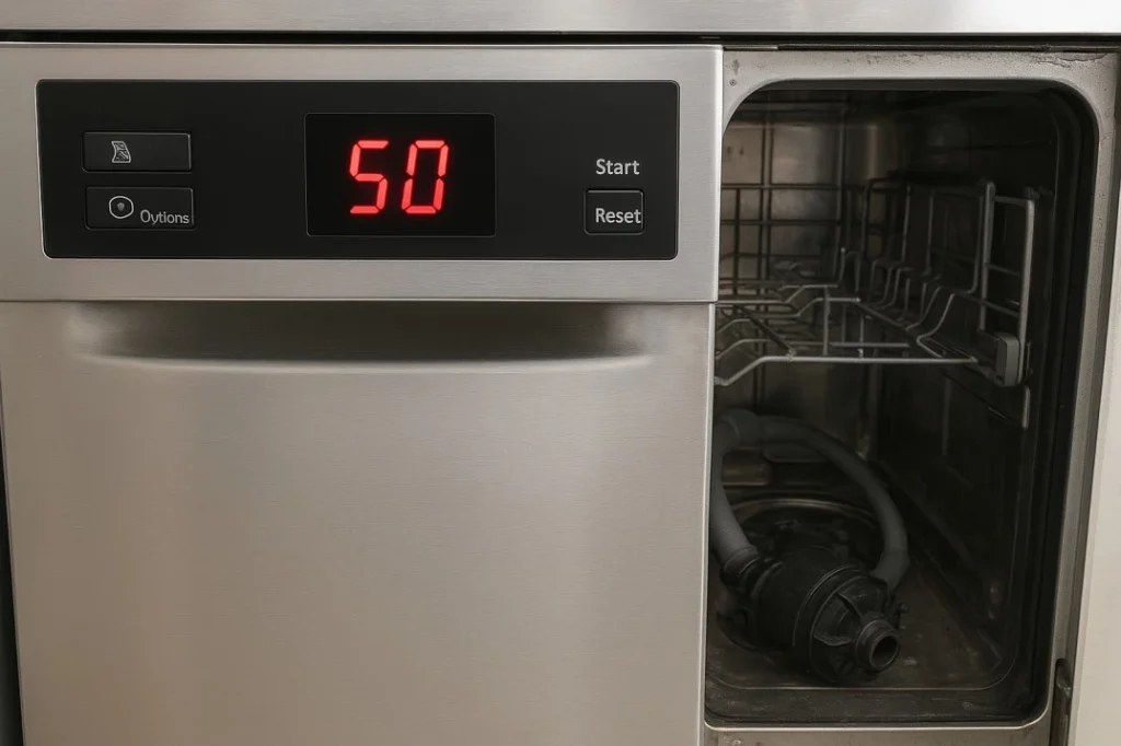 Electrolux Dishwasher Error code 50