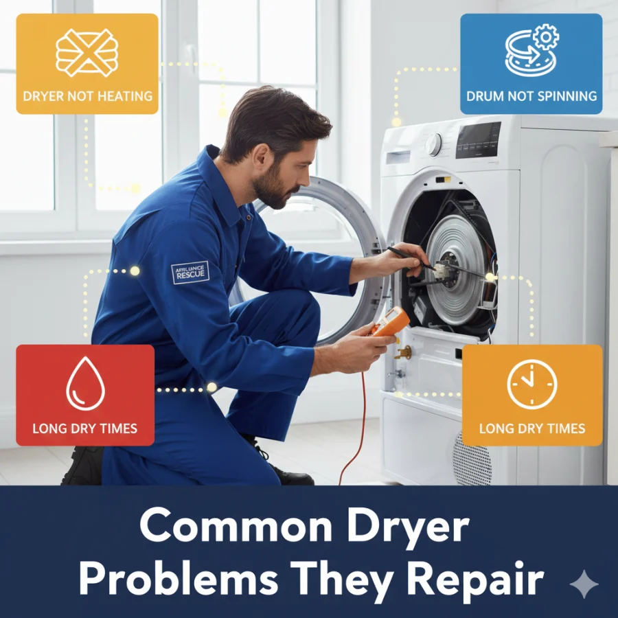 Common Dryer Problems we Repair